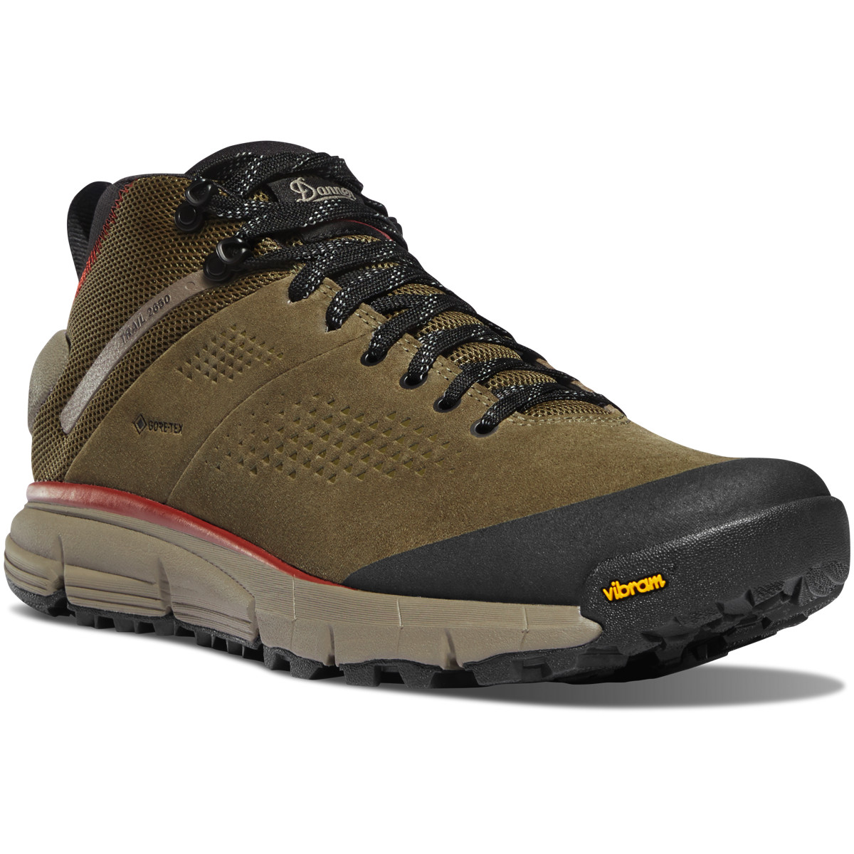 Danner Trail 2650 GTX Mid Olive Hiking Shoes Mens - South Africa 98270FROH